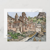 マインツ、ドイツ、1493 ポストカード (正面/裏面)