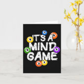 マインドゲームスヌーカープールビリヤード選手 カード (黄色い花)