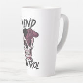 マインドコントロールゲームデザイン カフェラテマグ (右アングル)