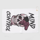 マインドコントロールゲームデザイン ゴルフタオル (横)