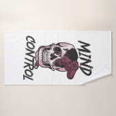 マインドコントロールゲームデザイン バスタオル (バスタオル)