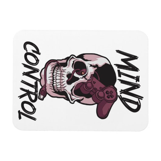 マインドコントロールゲームデザイン マグネット (横)