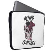 マインドコントロールゲームデザイン ラップトップスリーブ (正面右)