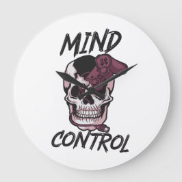 マインドコントロールゲームデザイン ラージ壁時計