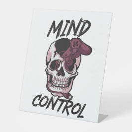 マインドコントロールゲームデザイン 台座サイン