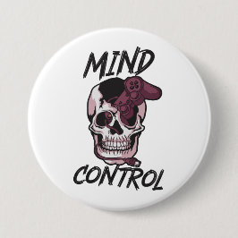 マインドコントロールゲームデザイン 缶バッジ