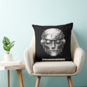 マインドコントロールサイバーパンクロボット クッション (椅子)