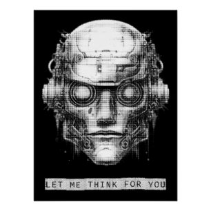マインドコントロールサイバーパンクロボット ポスター