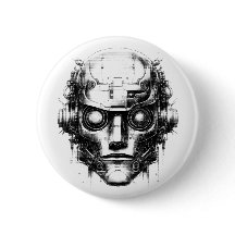 マインドコントロール サイバーパンク ロボット ブラックプリントのみ
