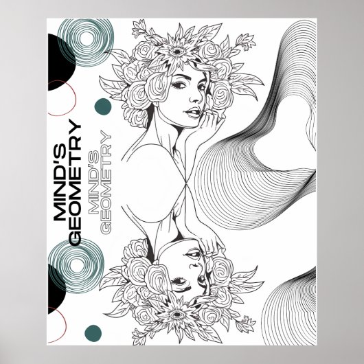 マインドジオメトリ ポスター (正面)