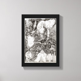 マインドスクカー症候群 キャンバスプリント