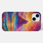 マインドスケープの波に乗る Case-Mate iPhoneケース (裏面 (横))