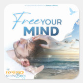 マインドステッカーを解放する スクエアシール (正面)