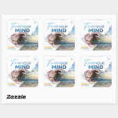 マインドステッカーを解放する スクエアシール (シート)