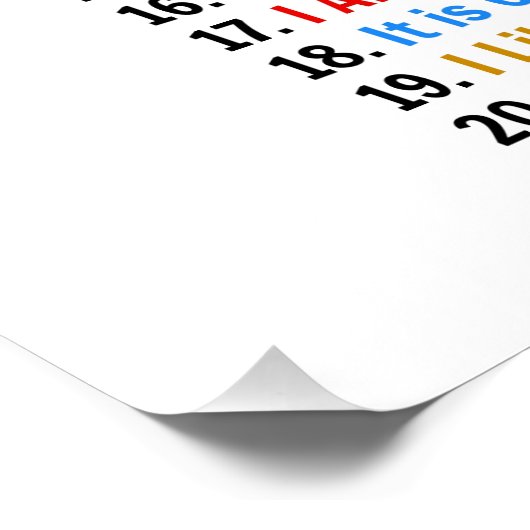 マインドセやる気を起こさせるット肯定ポスター ポスター (コーナー)