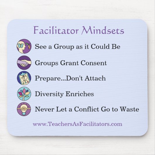 マインドセットマウスパッドTAF マウスパッド (正面)