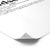 マインドセット定義 |やる気を起こさせる引用文 ポスター (角)