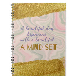 マインドセット引用文 ノートブック