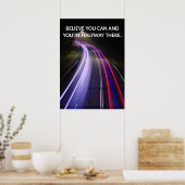 マインドセ前向きットやる気を起こさせる引用文ポスター ポスター (キッチン)