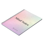 マインドノートミニマルノート ノートブック (左側)