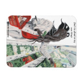 マインドフラワーグッズショッピング冷凍機磁石 マグネット (横)