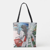 マインドフラワースーパーマーケットファンタジーアートトートバッグ トートバッグ (裏面)