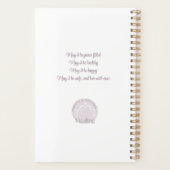 マインドフルで直感的なヒーリング – アクションステッププランナー プランナー手帳 (裏面)