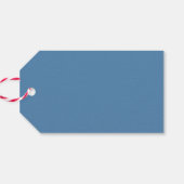 マインドフルなウサギのオリジナルイースター ギフトタグ (裏面横)