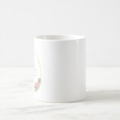 マインドフルなママの引用 コーヒーマグカップ (中央)