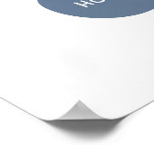 マインドフルな呼吸ボックスと三角形の呼吸ポスター ポスター (角)