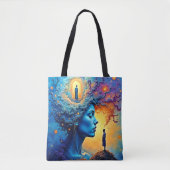 マインドフルな宇宙旅行 トートバッグ (正面)