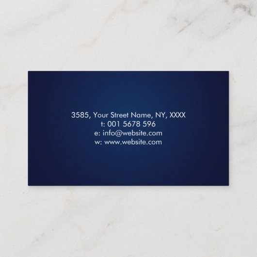 マインドフルな枝 – The Brain Tree 名刺 (裏面)