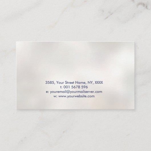 マインドフルな枝 – The Brain Tree 名刺 (裏面)