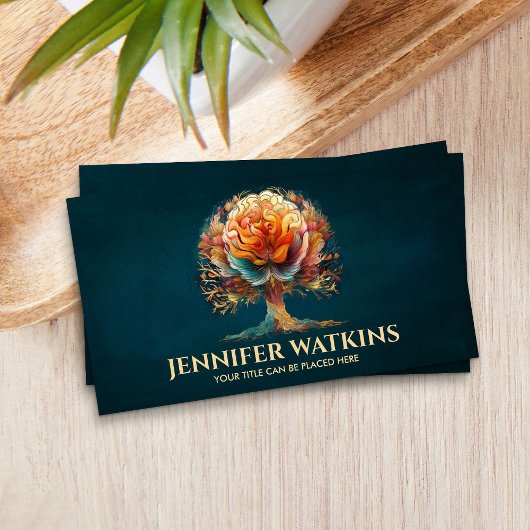 マインドフルな枝 – The Brain Tree 名刺