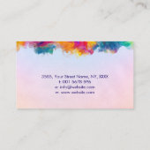 マインドフルな翼 – 蝶の脳 名刺 (裏面)