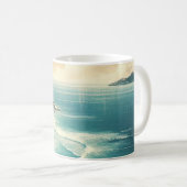 マインドフルクラシックホライゾン11オンス コーヒーマグカップ (正面右)