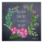 マインドフルネスのモチベーションを独自に作成勇気付けられる ポスター (正面)