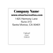 マインドフルネスウェルネスコンサルタントZen Lotusティール（緑がかった色） ラバースタンプ (インプリント)