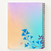 マインドフルネスジャーナルモノグラム感動的引用文 ノートブック (裏面)