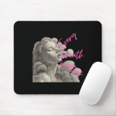 マインドフルネスステッカーのおもしろいのための全呼吸Sギフト マウスパッド (マウス)