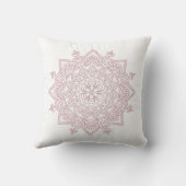 マインドフルネスマンダラデザイン装飾用クッション クッション (裏面)