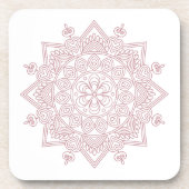 マインドフルネスマンダラデザイン コースター (正面)