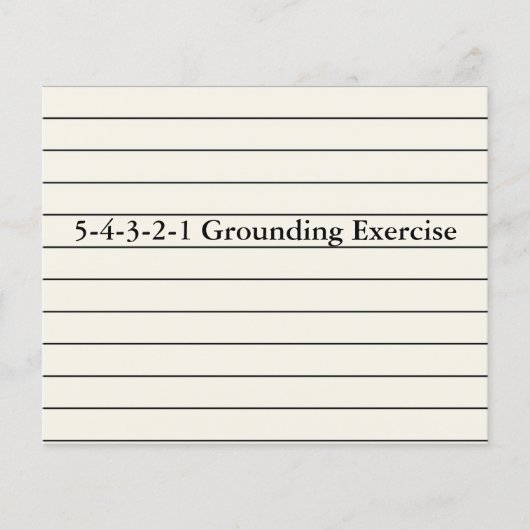 マインドフルネス実践フラッシュカード学術プランナー (正面)