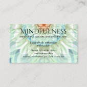 マインドフルネス美しいデザイン 名刺 (正面)