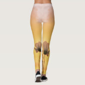 マインドフルムーブメント：女性ヨガパンツ&レギンス レギンス (裏面)