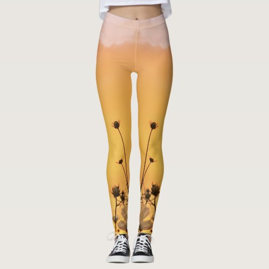 マインドフルムーブメント：女性ヨガパンツ&レギンス レギンス (正面)