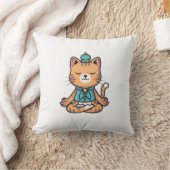 マインドフルモナークキャット クッション (ブランケット)