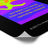 マインドフルモンスターポスター ポスター (角)