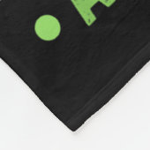 マインドフル認識度メンタルヘルス月メンタルH フリースブランケット (角)