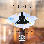 **マインドフル霊気マンヨガ金ゴールド瞑想 ウィンドウサイン (シート2)